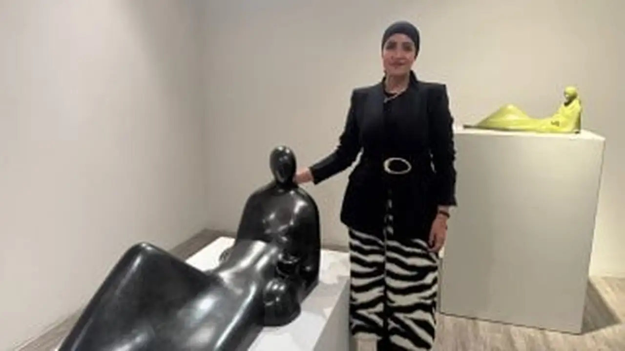 ريم أسامة تفتتح معرض حيث انتمى في جاليري مصر لعرض أعمالها الفنية